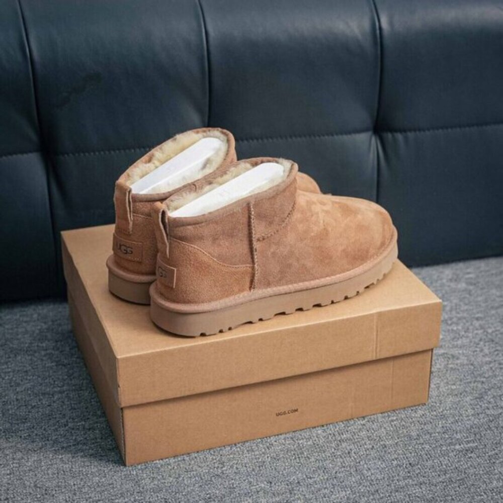 UGG Tan Ankle Boots - Picture 4 of 6